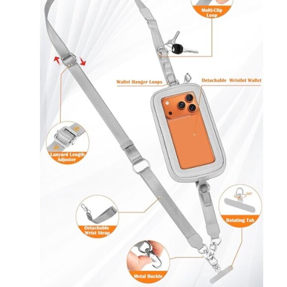 NEW Wallet Crossbody Hands Free with Window - Picture 3 of 4